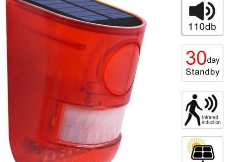 Set Of Two : Solar Sensor Alarm