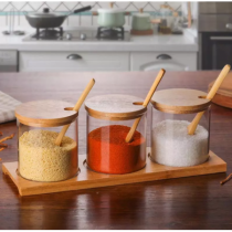 Glass Spice Jars