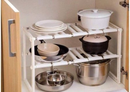 Under-Sink Storage Shelves