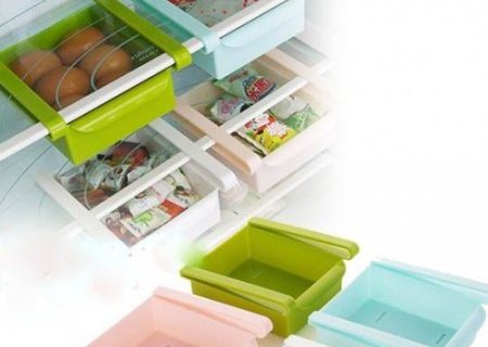 Set of 3 Multi Purpose Refrigerator Storage Box