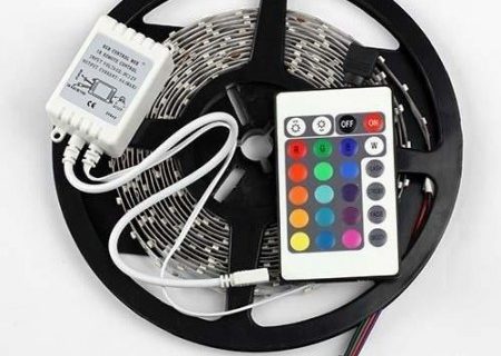 RGB 5 Meter Strip Light with Remote Control
