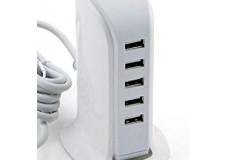 5-Port USB Desktop Charger