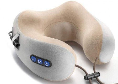 Vibration & Kneading Massage Pillow
