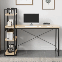 2-in-1 Computer Desk and Shelves