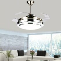 LED Ceiling Fan with Foldable Blades