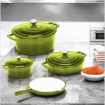 Cookhouse 7-Piece Cast Iron Cookware Set