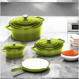 Cookhouse 7-Piece Cast Iron Cookware Set