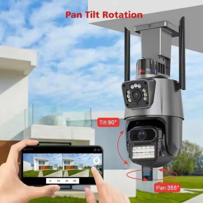 8k Ultra HD Dual Lens Screen Camera