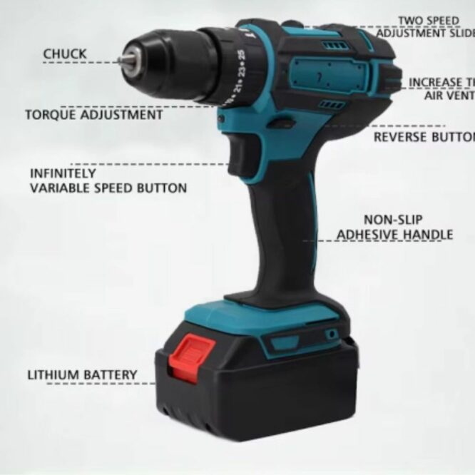Multi-Function Power Tool Set - 4 in 1 Combo
