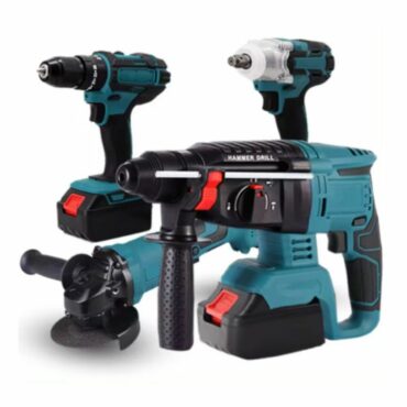 Multi-Function Power Tool Set - 4 in 1 Combo