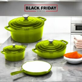 Cookhouse 7-Piece Cast Iron Cookware Set