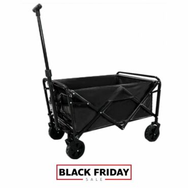 Foldable Utility Cart Multi-use Storage Trolley