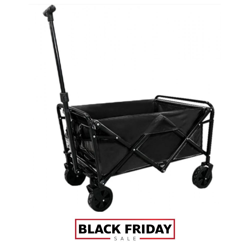 Foldable Utility Cart Multi-use Storage Trolley