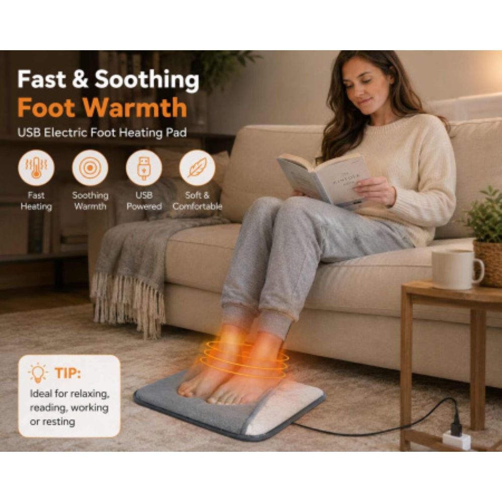 USB Electric Foot Heating Pad
